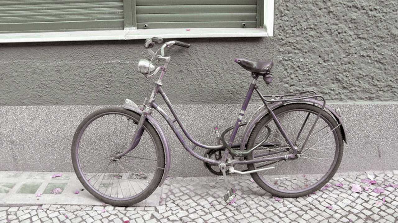 Fahrrad mit Fahrradpass
