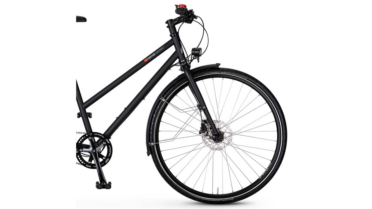 VSF Fahrradmanufaktur T-700 - Gates - Alfine 11-Gang - Trekkingrad - ebony matt - Radwelt Shop Produktbild 06