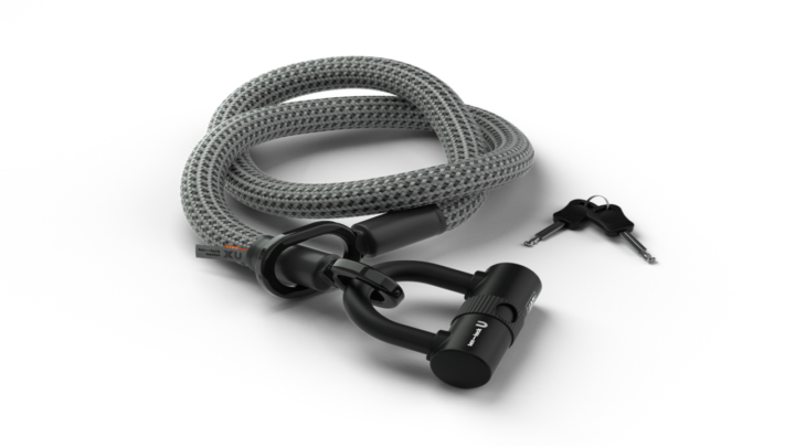 tex—lock eyelet (grau-schwarz, M